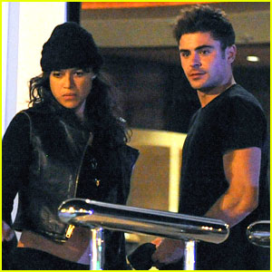 Zac Efron Joins Michelle Rodriguez on the Yacht in Ibiza