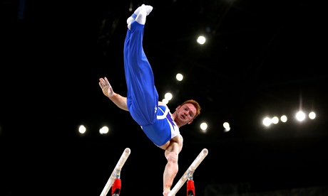 Scotland's Dan Purvis seals perfect finale with parallel bars gold