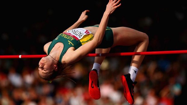 Eleanor Patterson wins gold in women's high jump