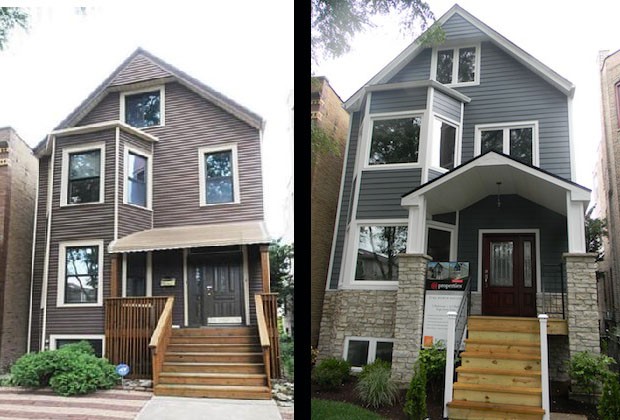 Look at the Dramatic Before and After on This Luxury Lake View House