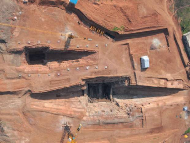 Lavish tomb buried for 2100 years with gold and treasure discovered in China