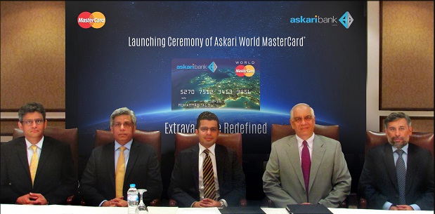 Askari Bank launches Pakistan's first World MasterCard Credit Card