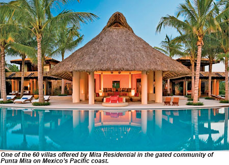 Mita Residential villa rentals courting agents