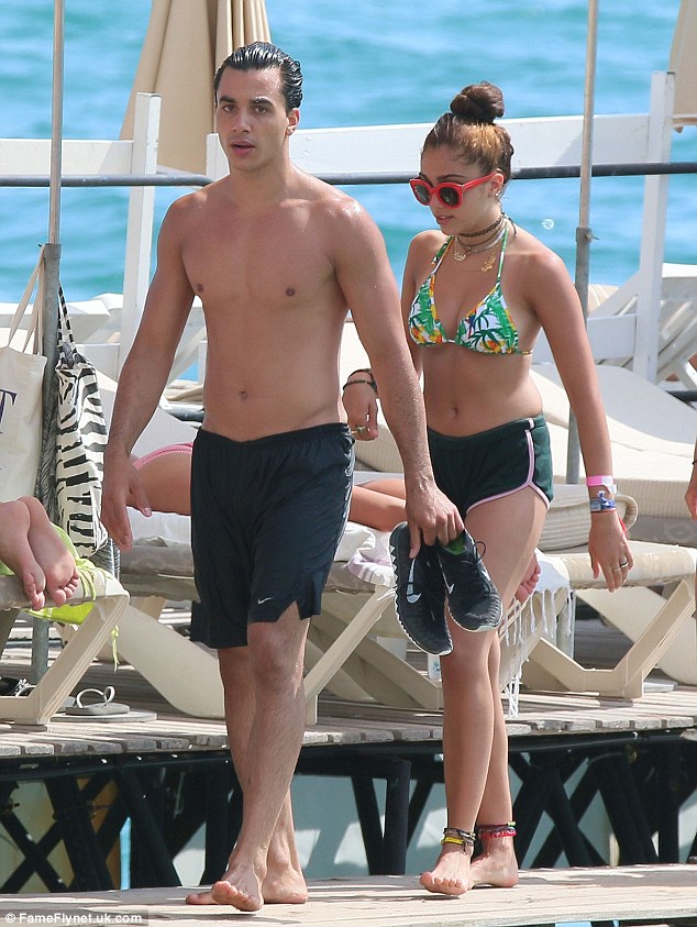 Lourdes soaks up the sun on yacht with mother Madonna's toy boy and pals …