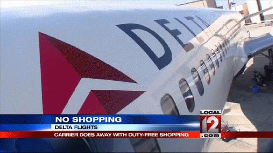 Carrier does away with duty-free shopping