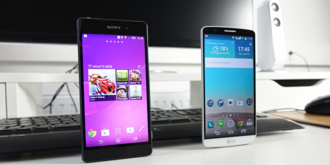 Choose your smartphone wisely: LG G3 vs. Sony Xperia Z2