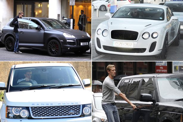 Riding high: Range Rover remains the Premier League footballer's wheel of …