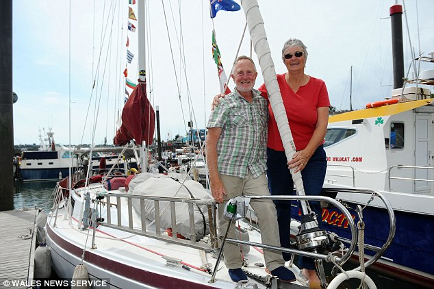 Adventure of a lifetime! Married couple set off on a week-long sailing trip …