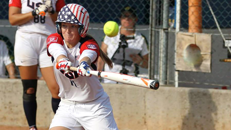 Team USA The Center Of Attention At Softball World Championships