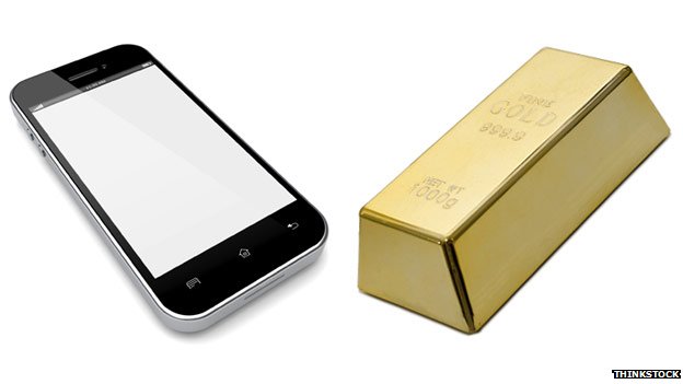 Who what why: How much gold can we get from mobile phones?