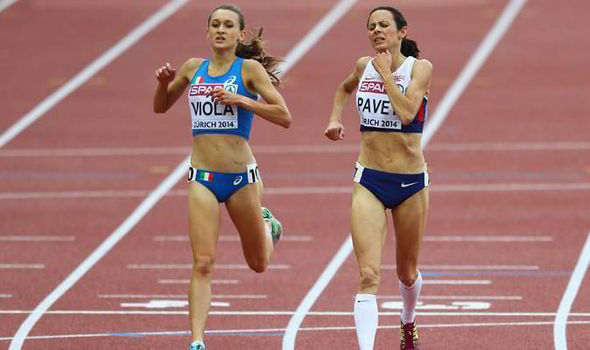 Brit Jo Pavey out of medals but Eilidh Child bags 400m hurdles gold