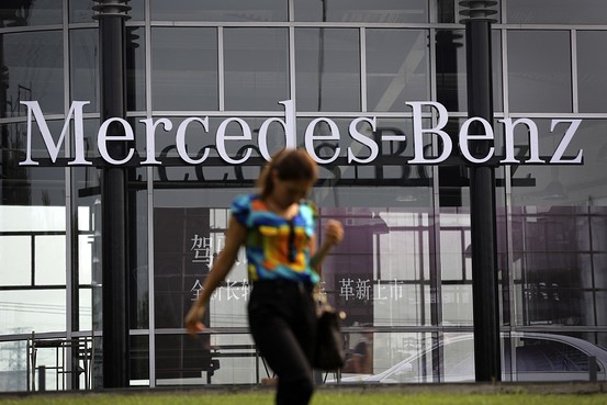 China Regulator Hits Mercedes-Benz Over 'Virtual Monopoly'
