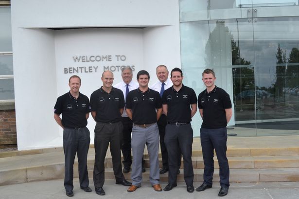 Bentley team complete three peaks for charity