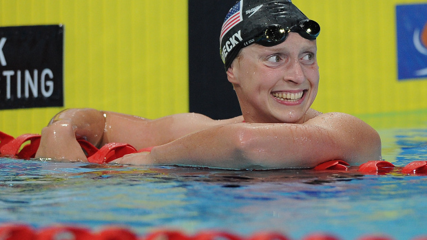 Ledecky Sets Another WR; Phelps Finishes With Gold