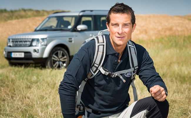 Bear Grylls is Land Rover's Global Brand Ambassador