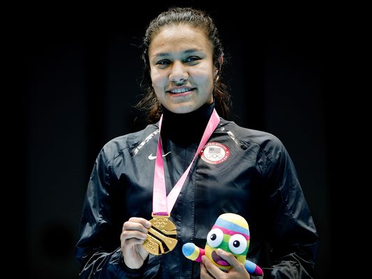 Jajaira Gonzalez wins gold at Youth Olympic Games