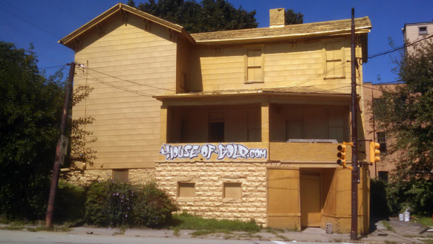 Artist Raising Money To Help With “Gentle Demolition” Of “House Of Gold”