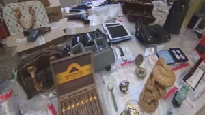 Project Yellowbird: Police show off stolen high-end goods worth millions