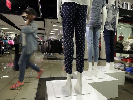 Jeans sales fade amid rush to 'active wear'