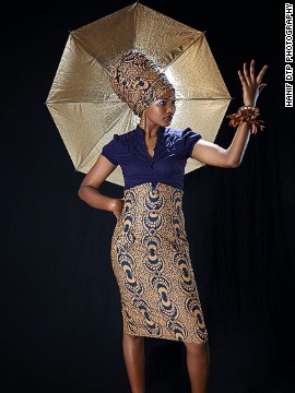 'Africa revamped': Fashion designer shoots for the stars