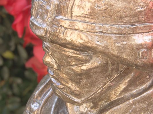 Good Samaritan finds Gold Star mom's stolen soldier statue