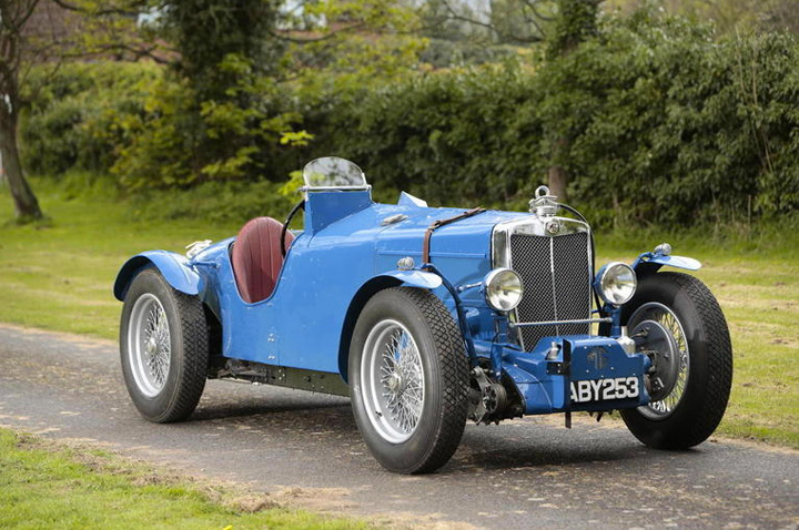 This Rare MG Magnette Sold for $130K At Auction