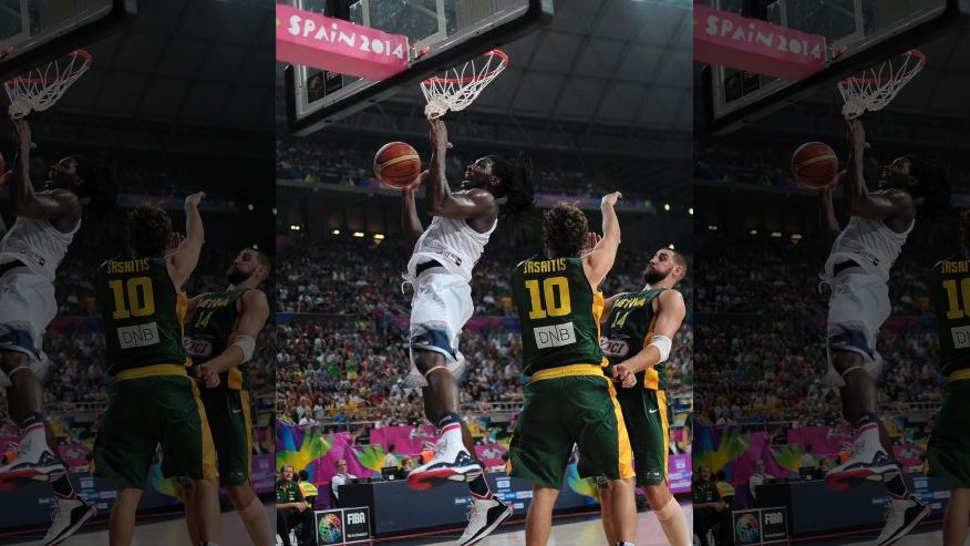 USA pulls away from Lithuania 96-68, advances to gold medal game