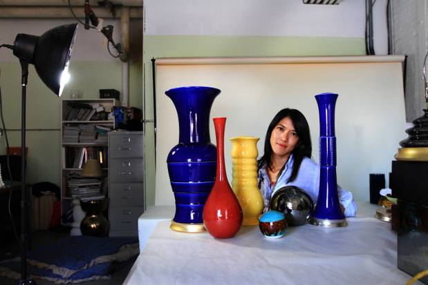 Barrington ceramic artist 'is influenced by traditional Asian designs'