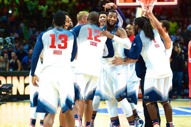 USA wins gold in Basketball World Cup with 129-92 rout of Serbia