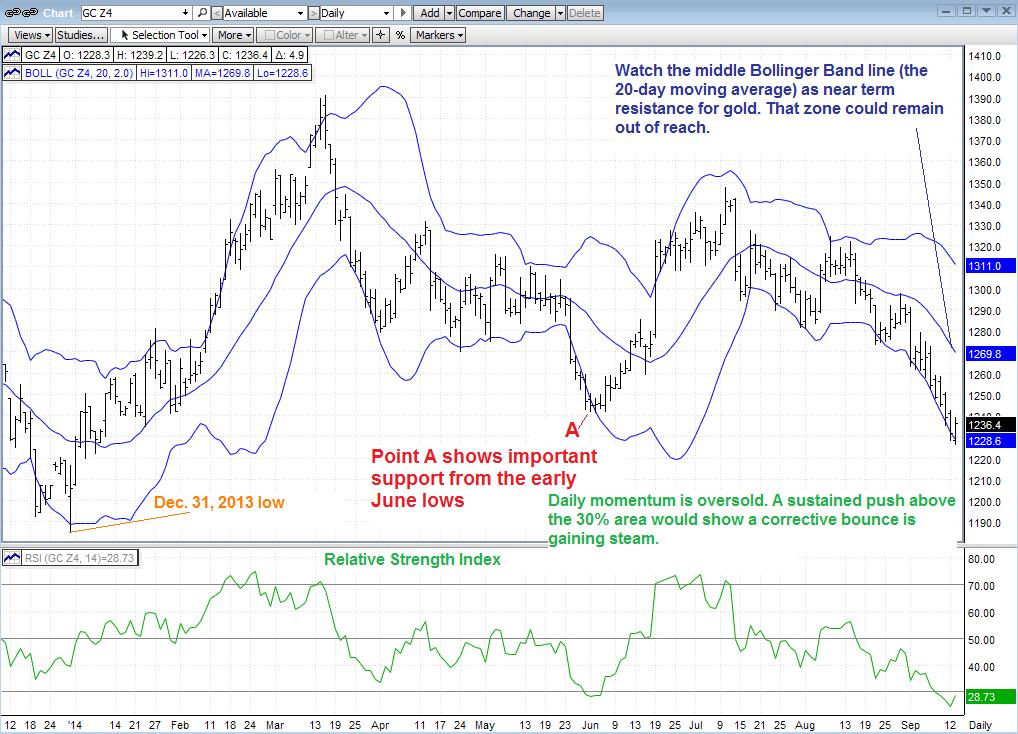 Technical Trading: Gold Rallies, But Is It A Dead Cat Bounce?