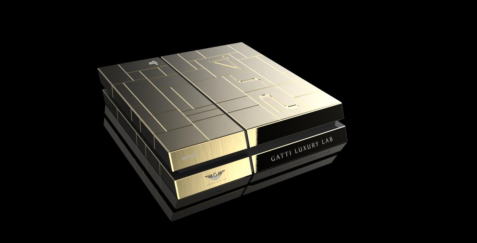 Have An Extra $14000? You Can Buy This Gold PlayStation 4