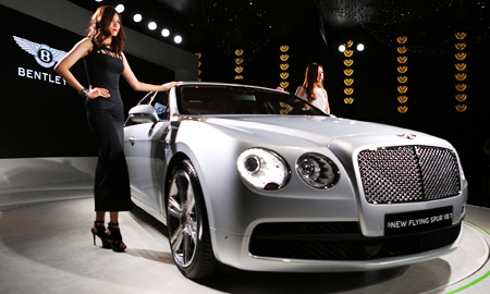 Bentley launches more affordable luxury sedan