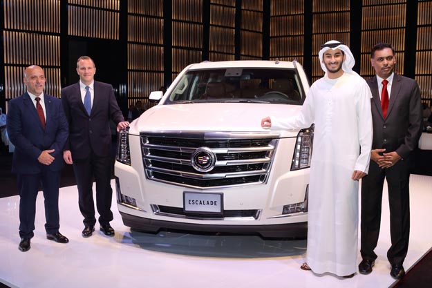 All New 2015 Cadillac Escalade announced in UAE