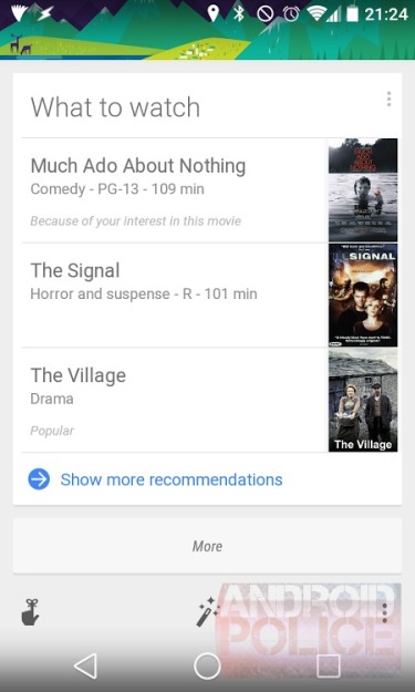 Google Now TV Cards And Their Customization Options Appear To Have …