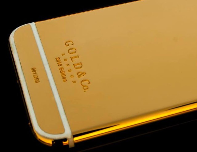 World's first 24-karat gold iPhone 6 is ready for masters of the universe