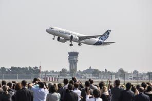 Newest Airbus jet, the A320neo, takes first flight