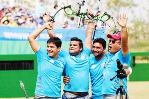 Indian men's compound team wins gold; women settle for bronze