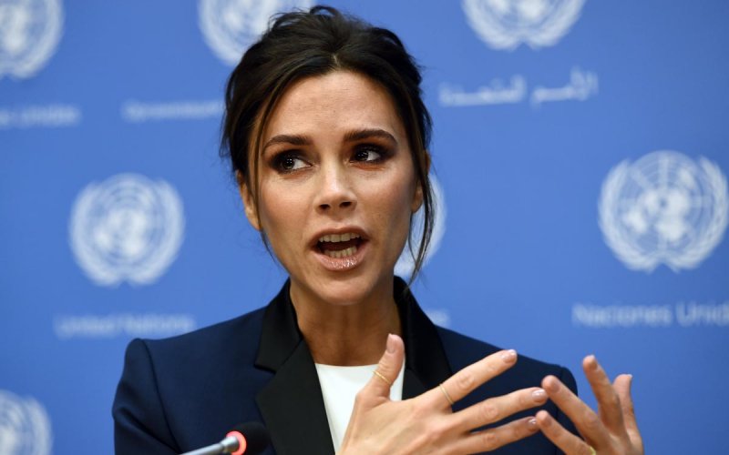 What The Hell is Posh Spice Doing At The UN?