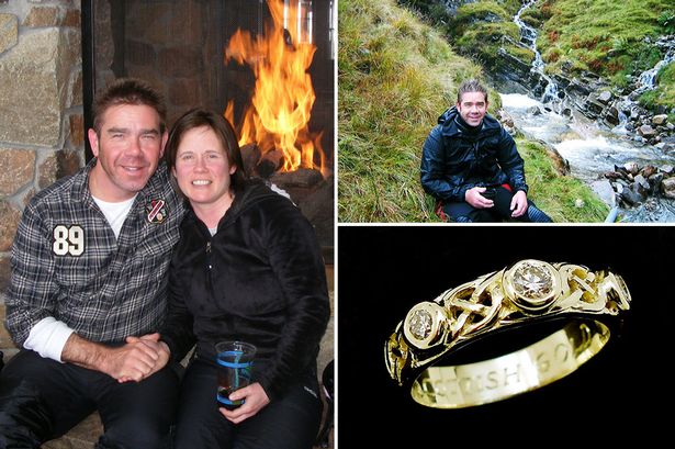 John Greenwood spends months panning for GOLD to make engagement ring