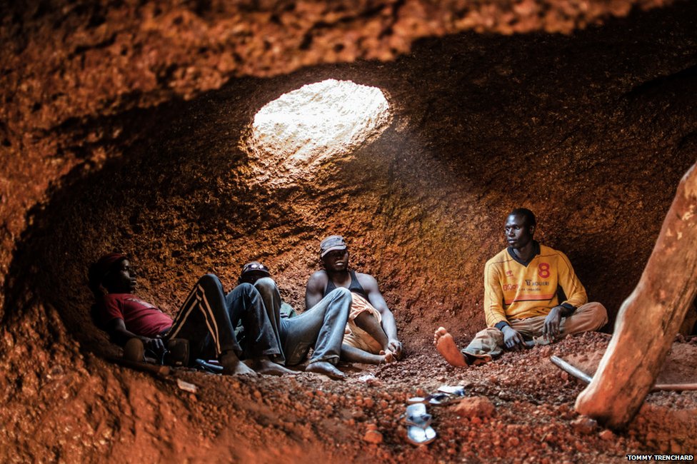 In pictures: Guinea's artisanal gold miners