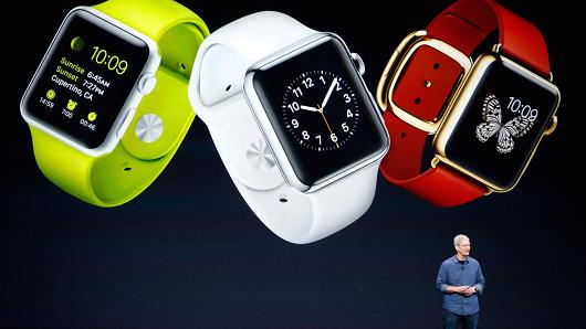 Luxury watch shares lose shine on Apple Watch fears