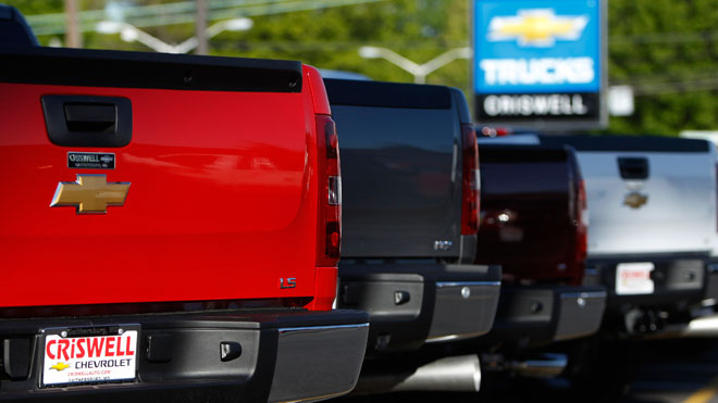 Trucks Drive September Auto Sales