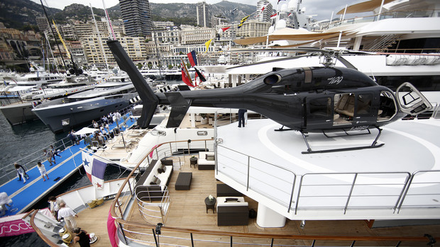 Super-Yacht Helicopter Hangars Become 'Le Must-Have' in Monaco