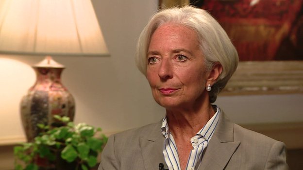 Christine Lagarde downbeat on global economy