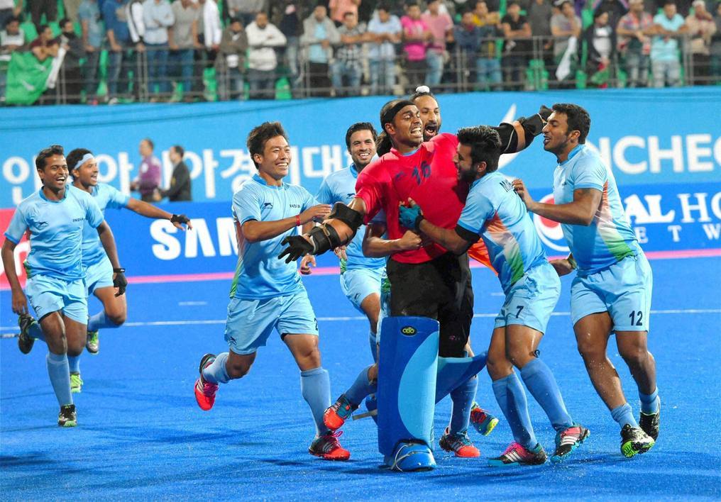 India beat Pakistan 4-2 to win men's hockey gold, qualify for 2016 Olympics