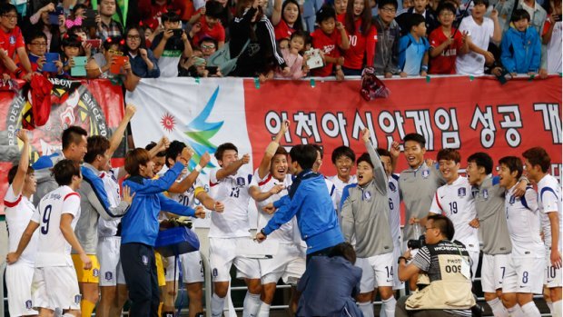 South Korea Takes Soccer Gold