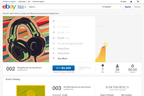 eBay Tries Its Lot With Live Auctions, Again