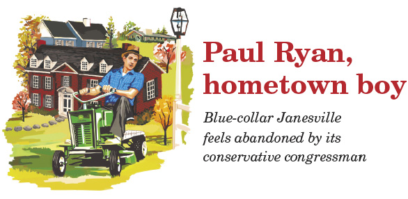 Paul Ryan, hometown boy