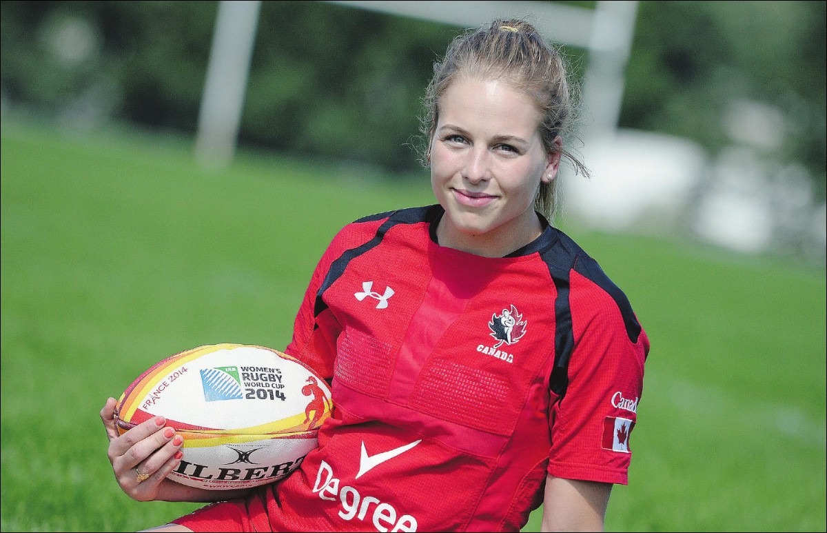 Canada's rugby star never gave up on her dream