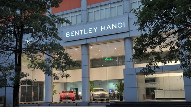 Hãng xe siêu sang Bentley chính thức có mặt tại Việt Nam